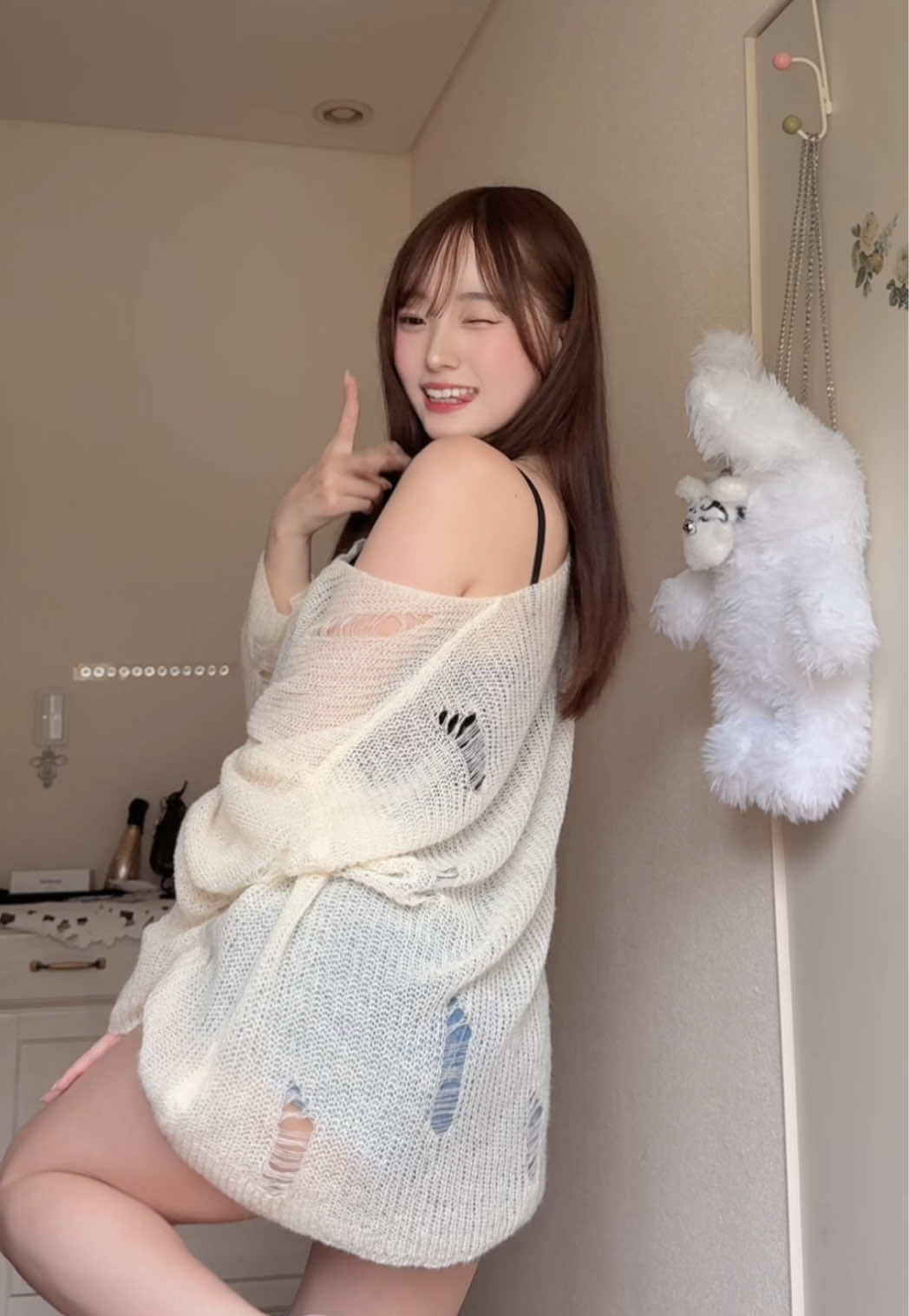 最後の裏ピースださい笑#じゅんな #junnadayoo 