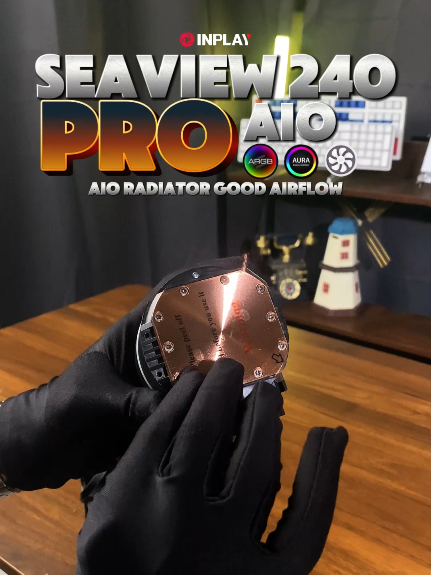 Cool look, cooler performance ❄️🔥 Meet the Inplay Seaview 240 Pro – tamang AIO para sa next-level builds! 💻✨  #TikTokShopBon66angBday #GAMING #66sale #StreamingGear #Valorant #table  #TAFN #BudgetBuild