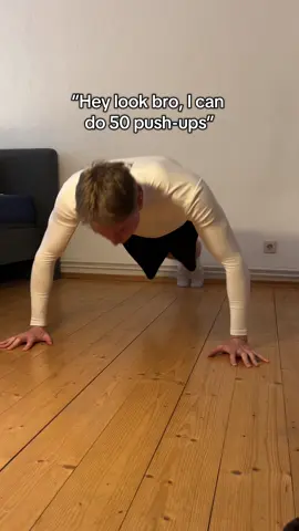 Nobody’s counting. Do the reps clean #calisthenics #pushups 