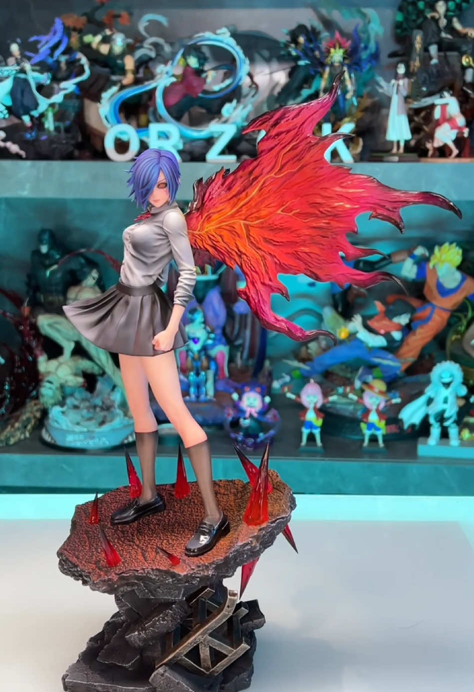 Kirishima Touka🔥 #toukakirishima #tokyoghoul #anime #figure #orzgk 