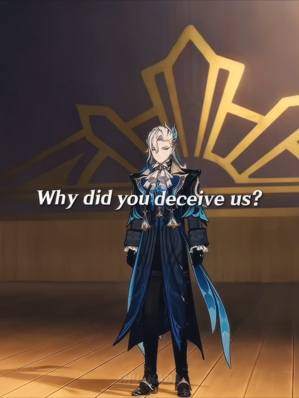 Focalors, why you deceive us? #GenshinImpact #focalors #furina #neuvilette #hoyocreators #genshinedit #genshinstory  | farewell focalors