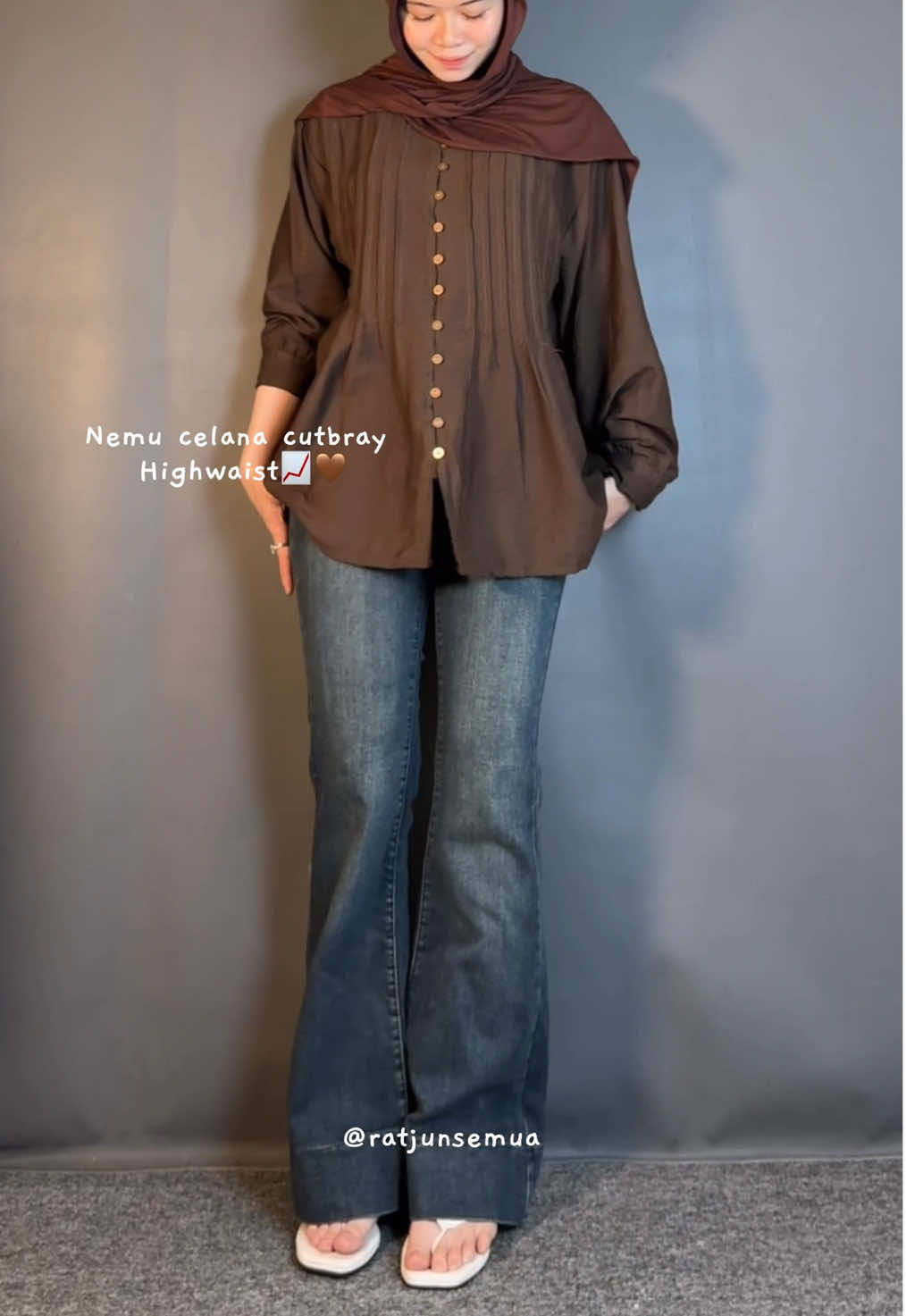 🤎📈#celanajeans #celanacutbray #celanahighwaist 