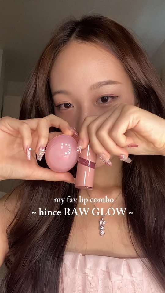 fav lip combo🤍 @hince Thailand  #hince #hincethailand #hincedewyball #dewyball  #hincerawglowgeltint 