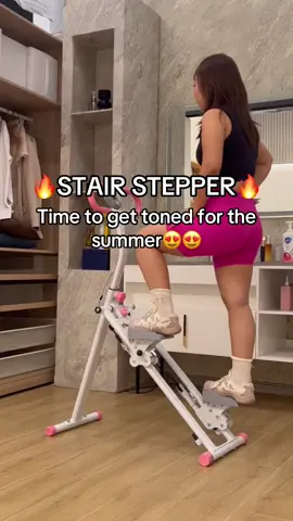 This stair stepper has my entire body burning! The best 20 minute workout🔥#stairstepper #stepperworkout #fitnessathome #climberstepper #Fitness #exercises #tiktokshop #fyp 