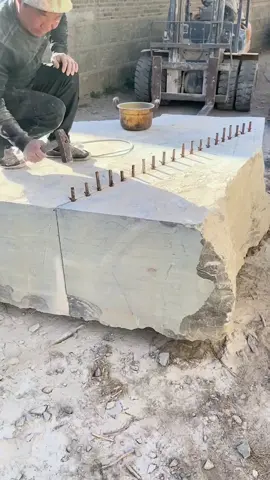 Hand-cut big stone,Manual splitter#splitter