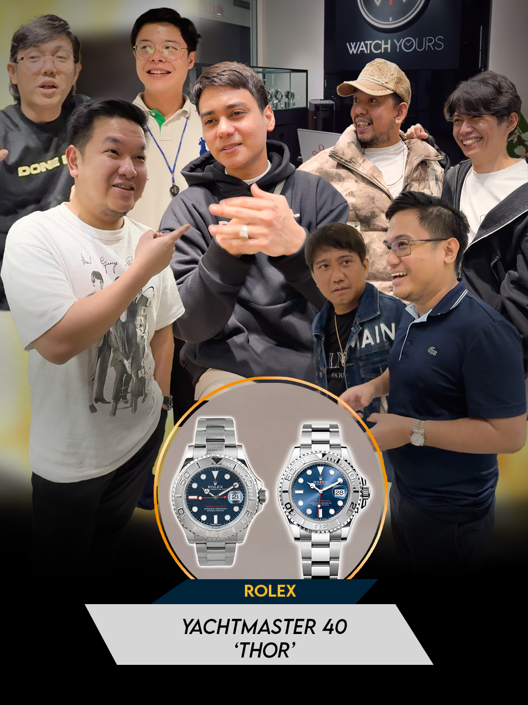 FAST FLIP NA MAY TWIST! Samahan niyo kami magkagulo sa pagfast flip nitong Rolex Yachtmaster 'THOR', check natin sino kayang makakakuha ng good deal! Kasama natin sina Brother Nixon at @konicks.andaya 🤣 Let's Go! #parenghayb #parengchollo #parengg #gentrytimepieces #luxurywatches #watch #rolexwatch #buyandsell #yachtmaster #thor #sneaker #amiri #fastflip #fyp