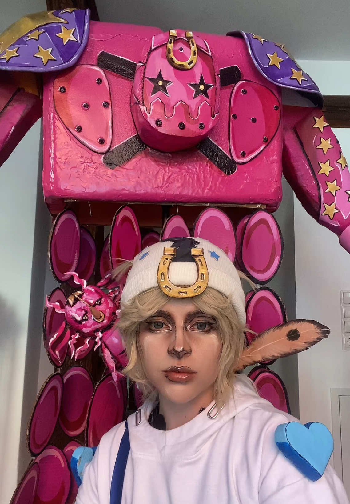 DOKOMI this weekend 🙏🏼 #johnnyjoestar #johnnyjoestarcosplay #steelballrun #tuskact4 #jojocosplay 