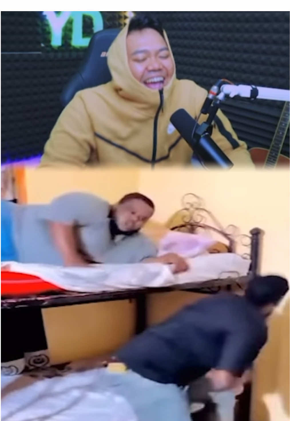 Goyang dikit panik 😂 #yourdudh #yourdudhreaction #react #reaction 