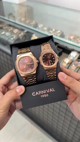 Đồng hồ Carnival Cặp 8160 Choco sang - xịn thiệt sự  #donghocarnival #carnivalwatch #donghocarnival #donghocarnivalnam #carnival8160 #dongho8160l #carnival8160g 