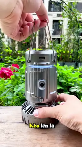 Đèn Đa Năng 3 Trong 1 Kết Hợp Quạt, Sạc Điện Thoại, Sạc Điện Và Năng Lượng Mặt Trời