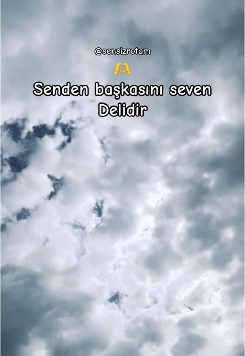 Senden başkasını seven delidir ❤️#sensizrotam 