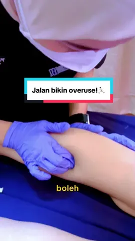 Kebanyakan jalan sampe overuse! Dry needling aja🙋🏻‍♀️✨ #overused #jalan #dryneedling #sakitkaki #triggerpoint #wmcenter 