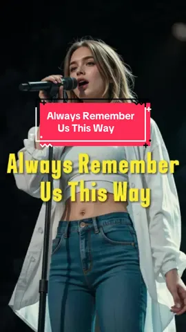 Always Remember Us This Way - Lyrics - P2 #AI #aimusic #aicover #trend #ladygaga #masonmusic #learnenglish 