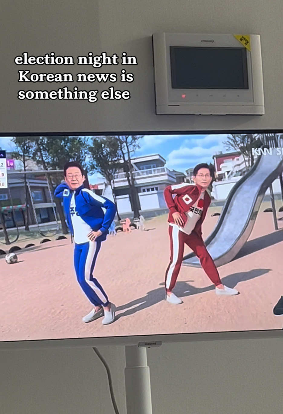 the different animations makes it so entertaining to watch 👀 #fyp #korea #koreaelections #trend #viral #squidgame #funny  