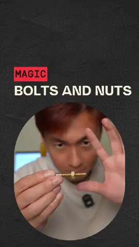 Magic Autorotation Nut Bolt Screw — No Strings, Just Pure Illusion! 🧲🧠#magictrick #tiktokfinds #nutandbolt #magicbolt #illusiontoy #magicprops #fidgettoys #magic