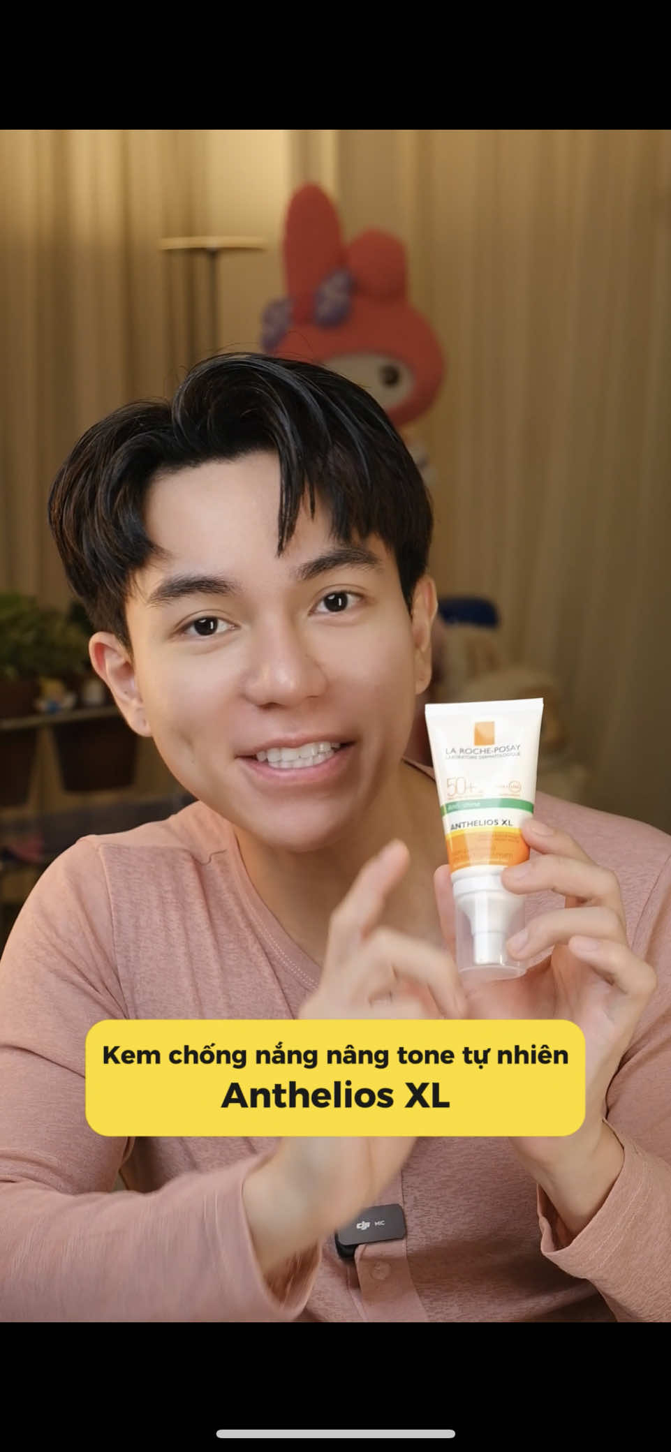 Test nhẹ em kem chống nắng nâng tone tự nhiên của nhà La Roche Posay cùng Call me Duy nha!  #larocheposaypartner #anthelios