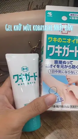 Gel khử mùi kobayashi Nhật Bản 50g cho nách, hỗ trợ làm sáng vùng thâm và đều màu hơn. #gelkhumui #gelkobayashi #kobayashinhatban ##nganmohoinach #xuhuong #xuhuongtiktok 