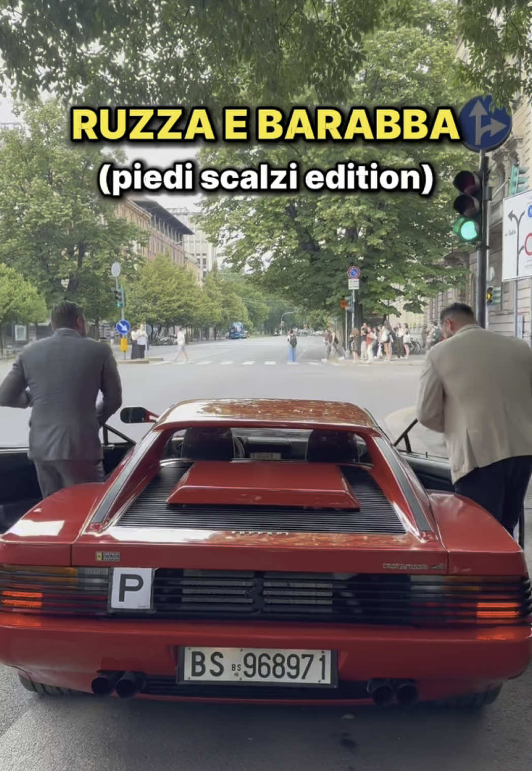 33 ANNI DOPO RUZZA E BARABBA  #rickyebarabba #ferraritestarossa #ferrari #ruzzaorologi #ruzzawatch 