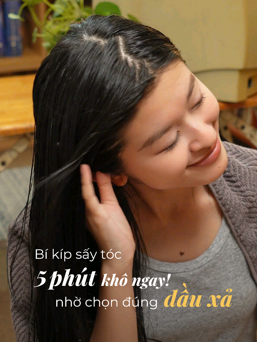 Không có dầu xả này thì kiếp sấy tóc của t phải kéo dài đến 9 kiếp #Abera #AberaVietnam #NuocGoiMenGaoAbera #DauXaTraHoaVangAbera 