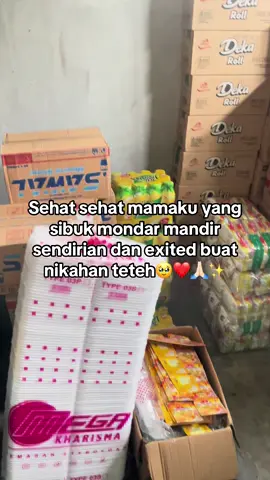 Ternyata begini ya rasanya mau nikah tapi udah ga punya bapak🥹ga punya tempat buat keluh kesah ini itu nyiapin pernikahan cuma aku sama mama🥹ga ada yang ngarahin 🥹ga ada yang bantuin 🥹🥲 semuanya mamaku yang ngusahain🥹🥰❤️tteh psti suatu saat nanti bakal bahagian mama🥹sebahagia bahagianya 🥹🥹🥰 sehat selalu mamaku❤️❤️❤️ pasti diluaran sana juga ada yang kaya posisi aku sekarang kalian pasti tau rasanya gimana nikah tanpa ayah🥹❤️❤️❤️🥲🥲 #nikahyuk #nikahtanpaayah #mamaku #fypシ゚ #bismillah #masyaallahtabarakkallah❤❤❤ 