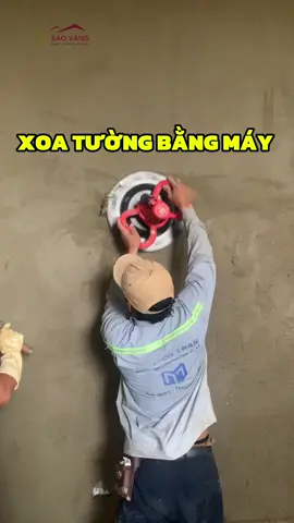Máy xoa tô trát tường #xaydungsaovang #xaynhatrongoi #congtyxaydung 