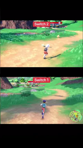 Pokémon Scarlet and Violet switch 1 vs switch 2 