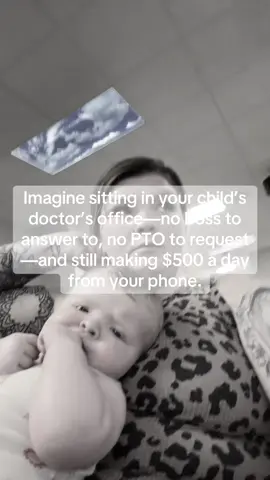 How about let’s vision retiring early from that 9 to 5 and being able to stay home with your babies💕💥✨😮‍💨 because that’s the life I strive to live. #fypシ #sahmlife #doctorsoffice #hollyairball😭😂 #livingmybestlife 