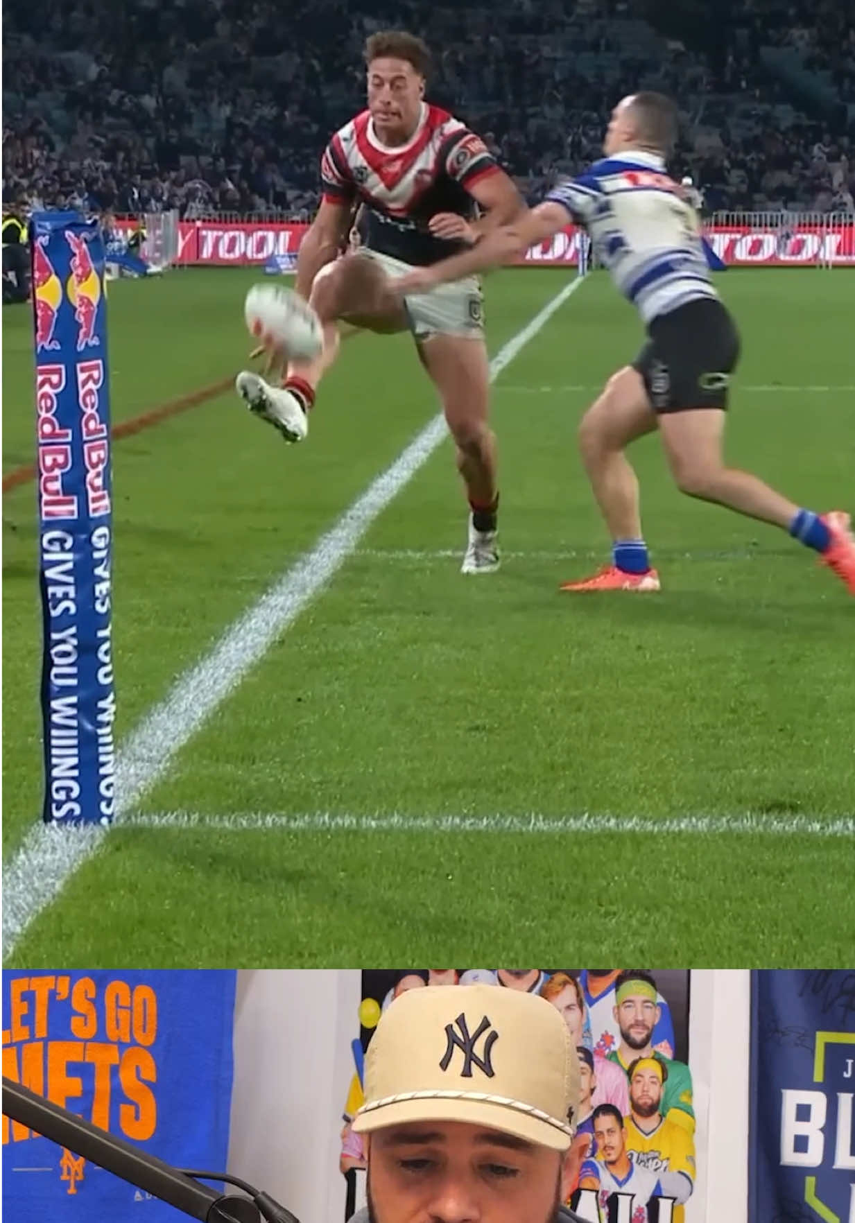 Athleticism so elite that it’s hard to process, a breakdown #rugby #nrl #sports #highlight #athlete