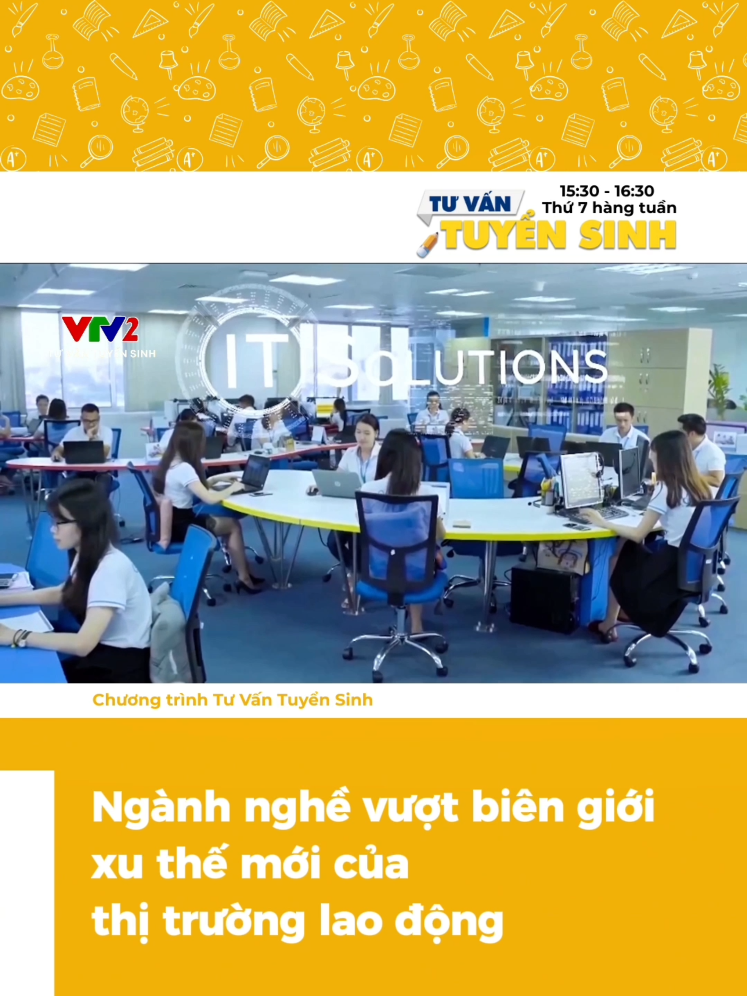 Trong bối cảnh toàn cầu hóa và sự phát triển mạnh mẽ của công nghệ, các ngành nghề vượt biên giới đang trở thành xu hướng nổi bật trên thị trường lao động. Những ngành nghề này không chỉ đáp ứng nhu cầu trong nước mà còn mở ra cơ hội làm việc tại các thị trường quốc tế, đặc biệt trong các lĩnh vực công nghệ cao, thương mại điện tử, và dịch vụ toàn cầu. #VTV2 #tuvantuyensinh #thptqg2025 #TNTHPTQG #tuyensinhdaihoc #fypシ゚