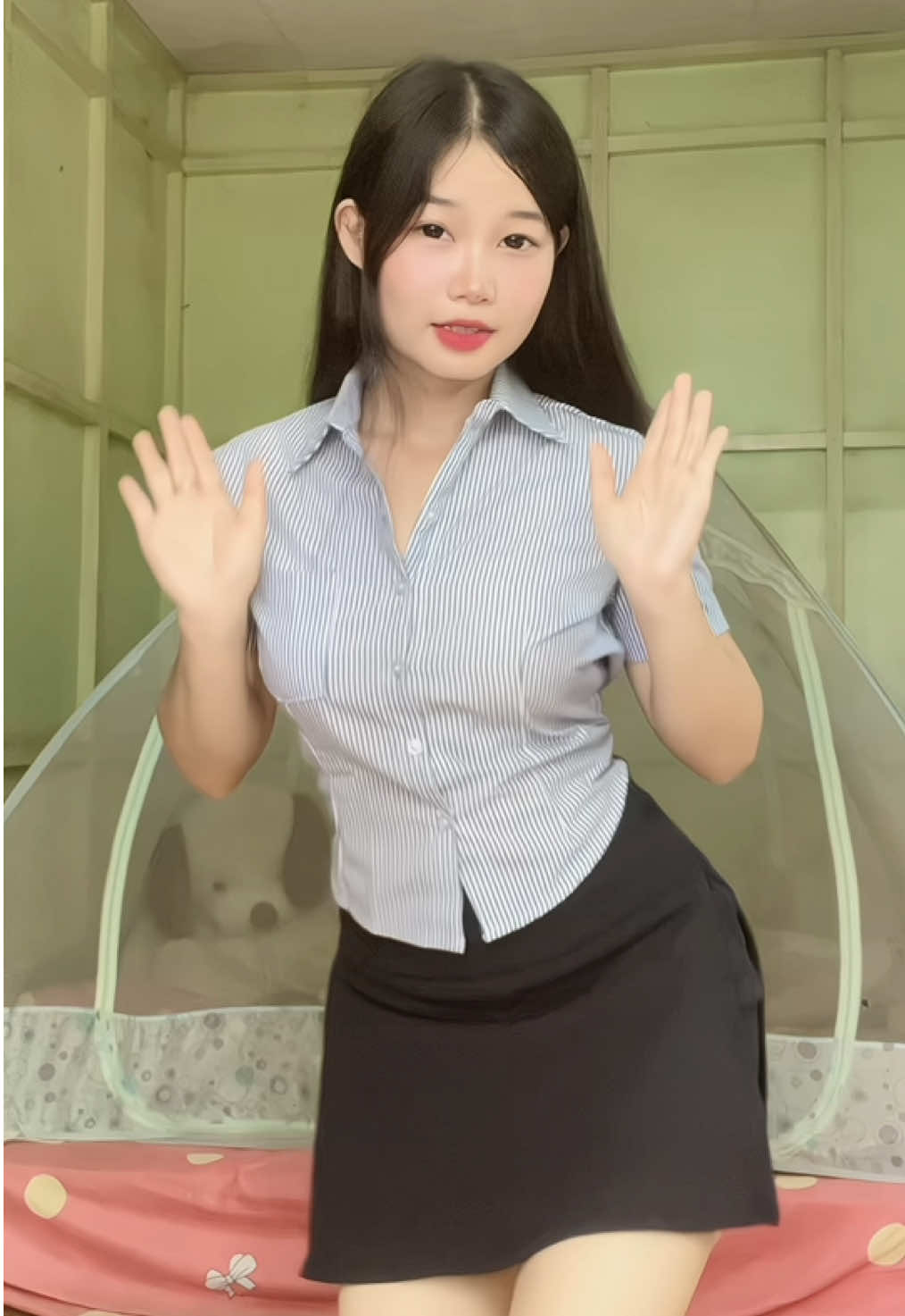 freakyy ahhh❤️‍🔥Top and Skirt-@Lin Lat Mon ✨#CapCut #fyp #fyppppppppppppppppppppppp #tiktok #trend #dance @TikTok 