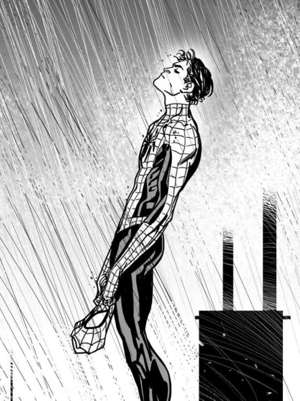 A triste realidade|| Falling Down || #spiderman #homemaranha #sadspiderman #spidermansad #peterparker 