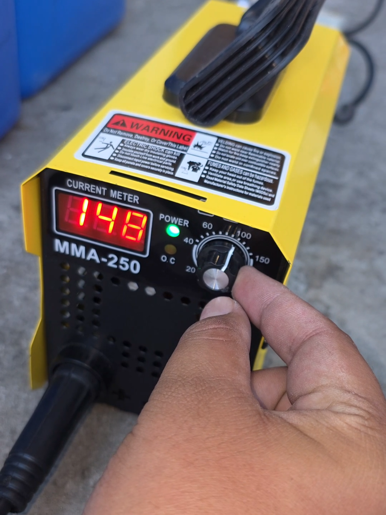 MMA-250 Welding machine #welding #welder #metalworks #weldinglife #foryou #fyp 