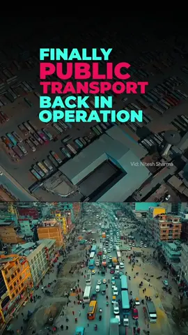 Public vehicles are finally going to run. . #ronb #publicvehicle #transportation #update 
