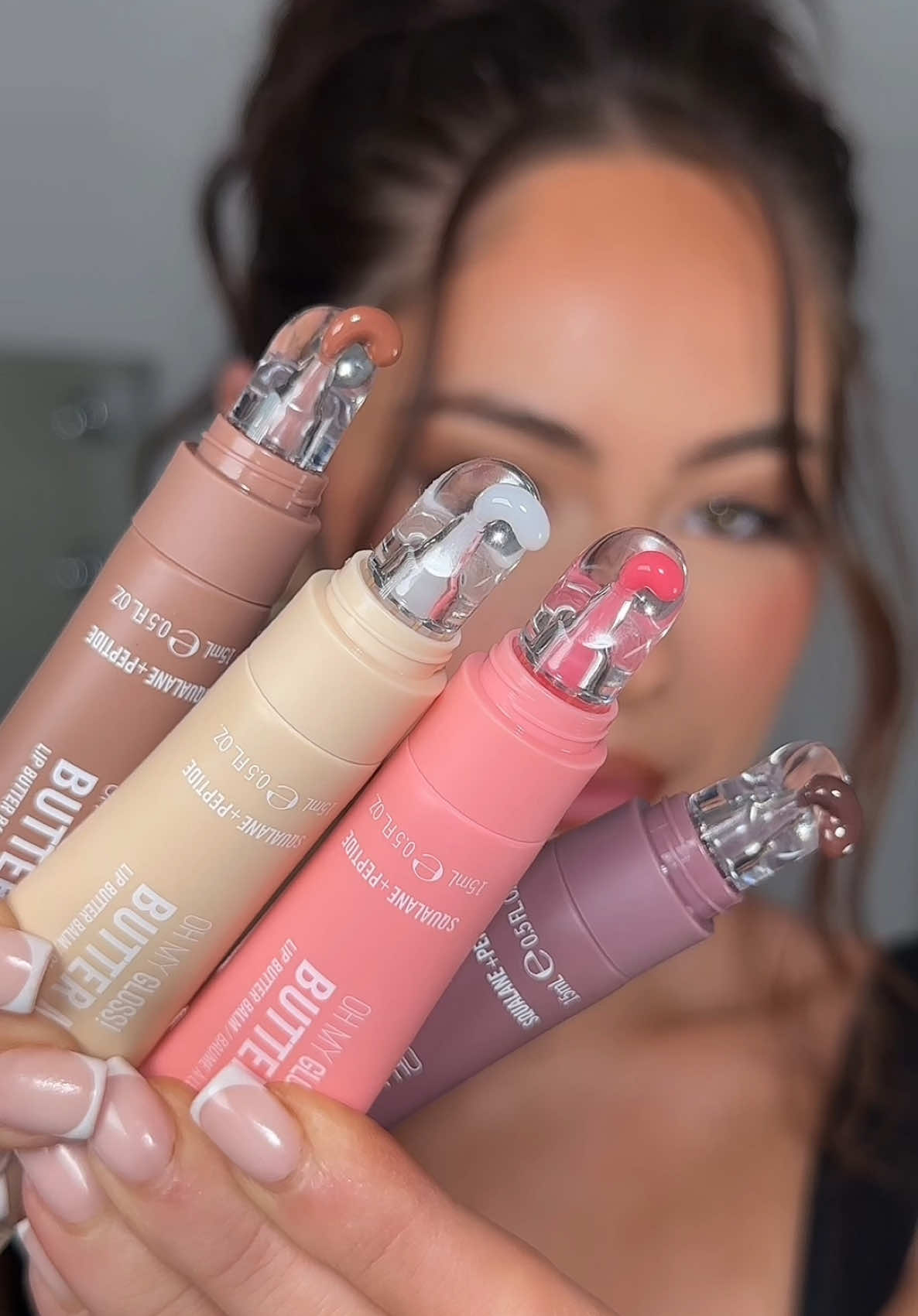 the most gorgeous, glossy and hydrating lip butters have finally landed! 👄 they come in 4 gorgeous shades… which ones your fave? @rimmellondon 👀 AD #tiktokmademebuyit #rimmellondon #lipbalm 