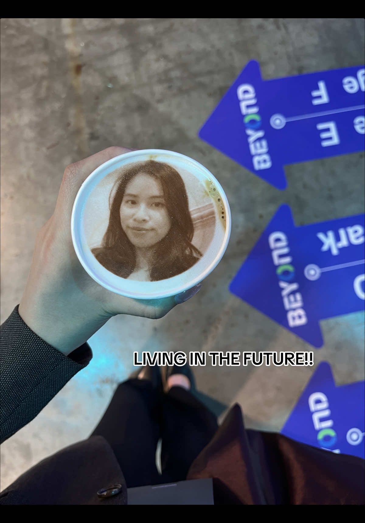 travel with me to 2050 ✈️ 🎫  #ai #aicoffee #beyondexpo #beyondexpo2025 #beyondexpomacao #airobot #airobotics #ainews #livinginthefuture #techevent #womanintech #shetech  