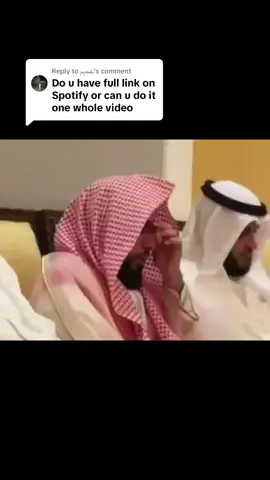 Replying to @تفحيم  I don’t have a Spotify link unfortunately every time I’ve uploaded it Spotify have taken it down. But here’s the full video