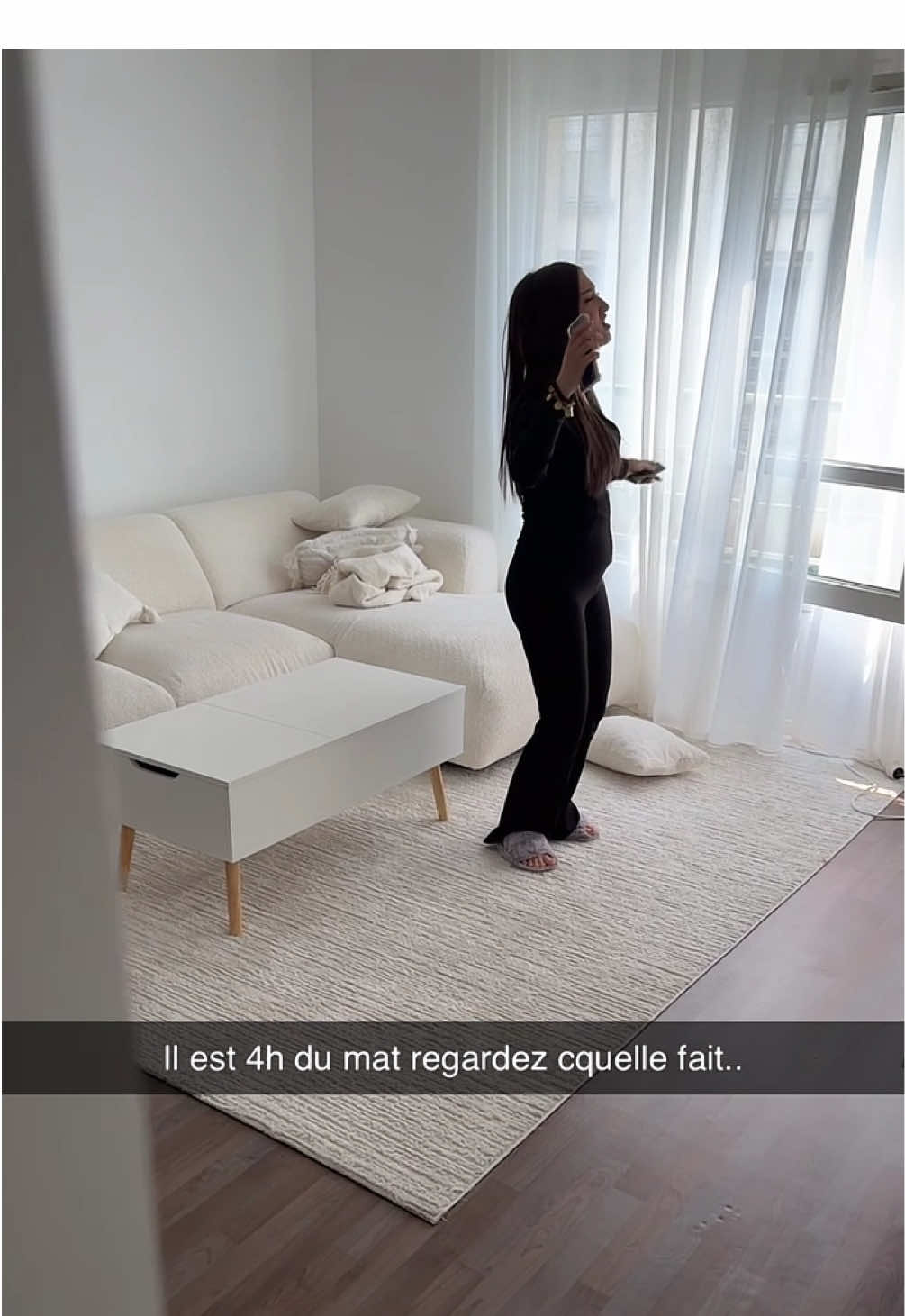 Elle est gênante … 