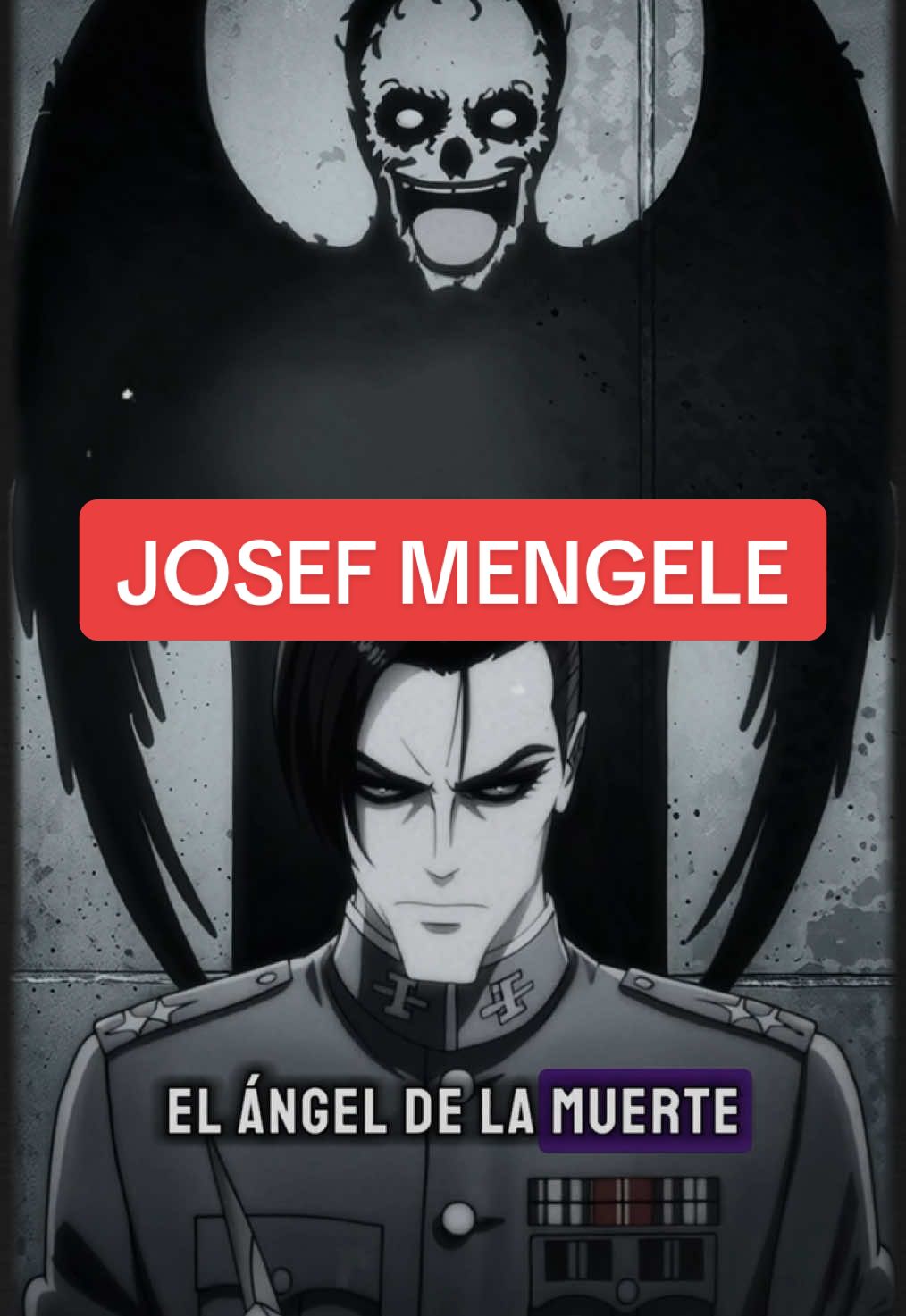 Josef Mengele 💀🥼 #terrorrking #historiasdemiedo #historiasdeterror 