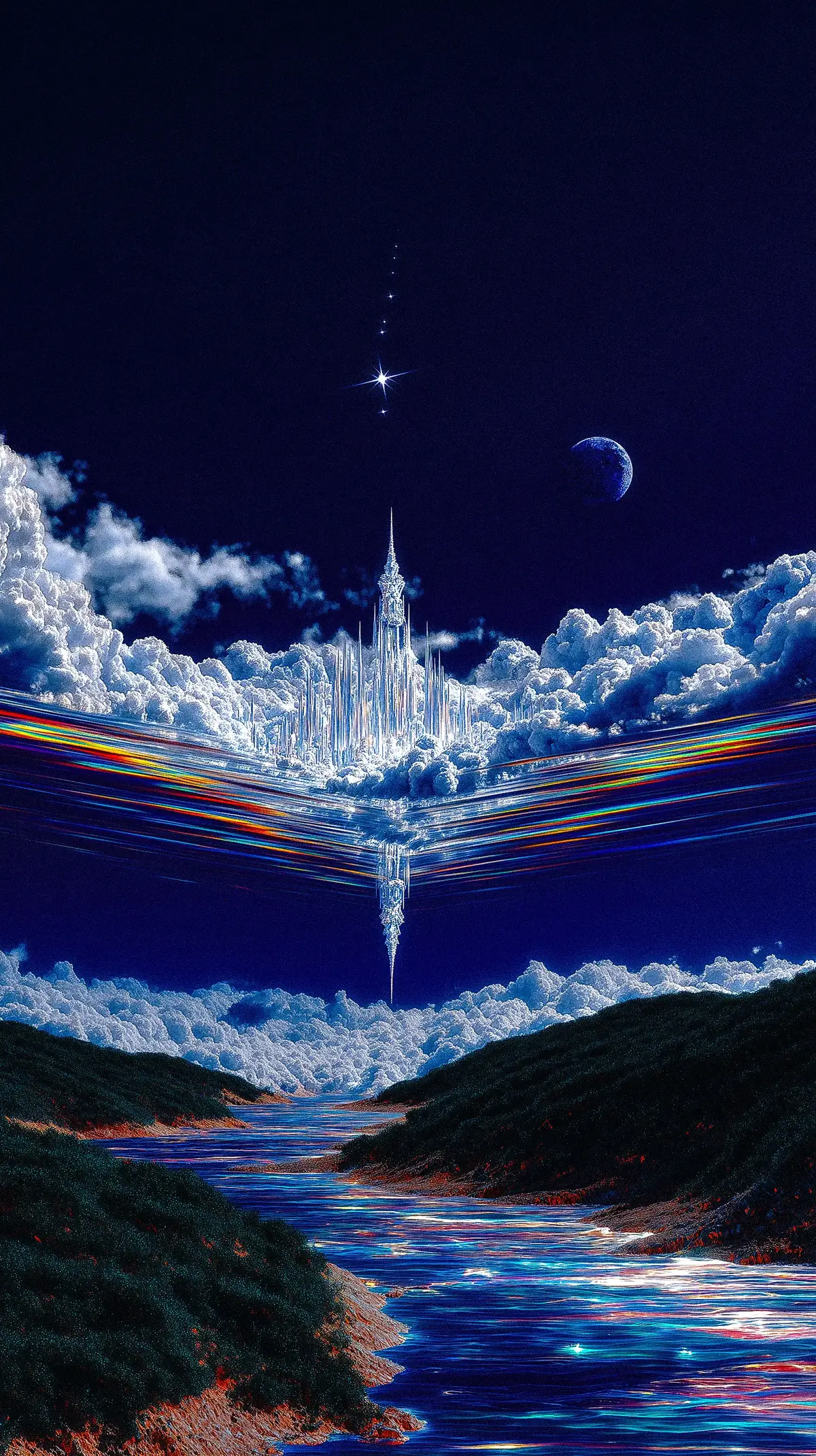 #cosmicfantasy #aiartcommunity #aiart #dreamcore #dreamcoreaesthetic #dreamy #spacetok #artwork 