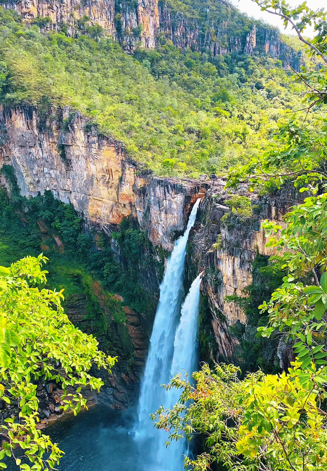 Parque Nacional Chapada dos Veadeiros ⛰️🌳 #parquenacionalchapadadosveadeiros #chapada #goais #tocantins #cachu #cachoeira #nature #natureza 