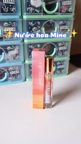 Nước hoa thơm xĩuuuu #nuochoa #mine #bstlaemviem #nuochoamuahe #xh #xuhuong #review #lamdep #viral 