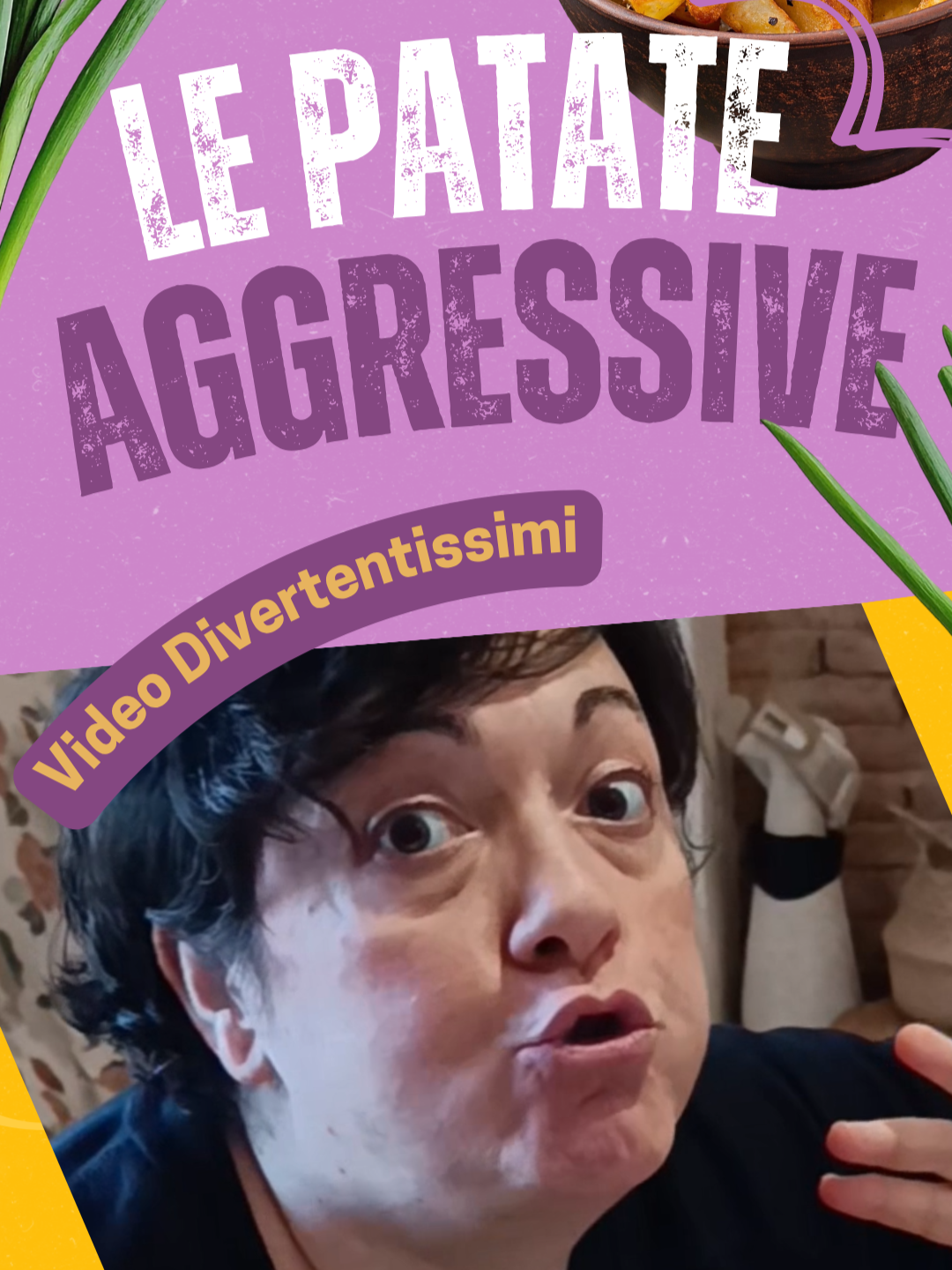 🥔😱 Sono stata clamorosamente raggirata da un gruppo di patate aggressive che non mi lasciavano in pace… 🥴 Ma volevo tranquillizzarvi: sto bene, ho reagito con coraggio (e con molto appetito), quindi non preoccupatevi! 🙃💪 🍽️😂 #lauragiordani #videodivertenti #divertimento #comicitaitaliana #commedia #comicità #risate #minisketch #comedyskit #perte #fyp #funnyshorts #umorismo #comedypills #comedyreels #barzellette #barzellettedivertenti #funnyreels #risateassicurate #cucinacomica #kitchencomedy