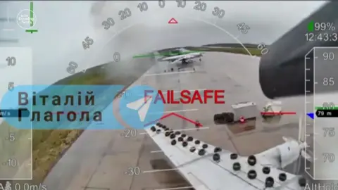 Ukraine has claimed responsibility for a surprise drone strike deep inside Russia, destroying up to a third of its long-range bomber aircrafts. Ukrainian President Zelenskyy said the attack was part of a year-and-a-half long operation called “Spider’s Web,” using over 100 small drones. #news #ukraine #russia #zelenskyy #putin #drone