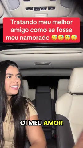 Tratando meu melhor amigo como se fosse meu namorado #amor #casal #vaiprofycaramba #uber #novelas 