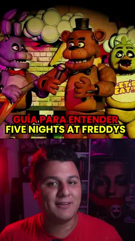 Para entender la historia de Five Nights At Freddys tienes que ver este video. Con el próximo estreno de Five Nights At Freddys 2, aquí te explico de qué trata la franquicia.  #fivenightsatfreddys #fnaf #fnaf2 #terror #horrortok #estrenos 