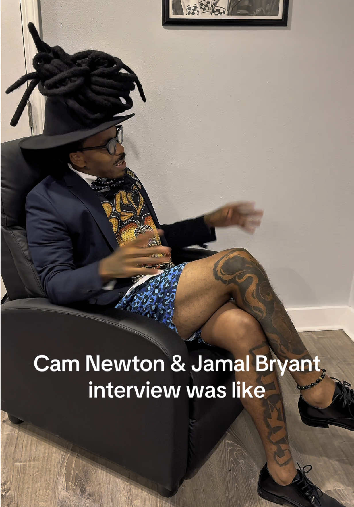 Cam Newton & Jamal Bryant interview was like.  😂😂😂  W/ @Rob Kazi  #Comedy #HeavensNo #Jokes #Skit #Tag #Reels #CamNewton 