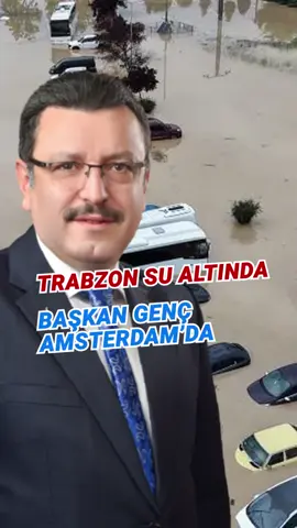 Trabzon su altında, Başkan Genç Amsterdam'da. Trabzon’u sabah saatlerinde sel felaketi vurduğu sıralarda Büyükşehir Belediye Başkanı Ahmet Metin Genç’in Amsterdam'da olduğu öğrenildi. Genç’in horon videosunu gören vatandaşlar Başkan Genç’i ağır dille eleştirdi. #keşfetteyizzz #keşfetedüş #keşfetbeni #keşfetbeniöneçıkar #keşfett #keşfet #trabzonlu #türkiye