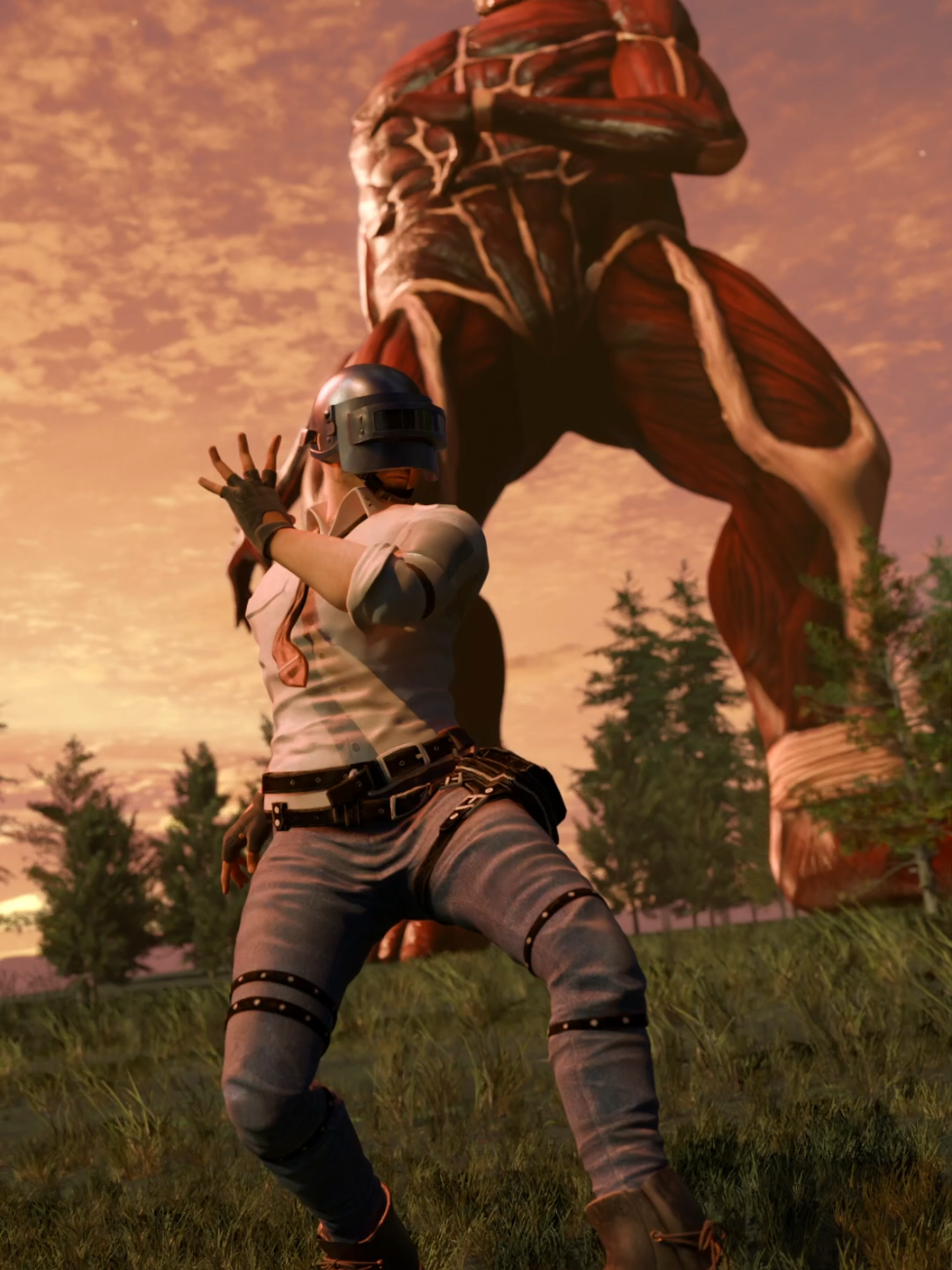 Download PUBG MOBILE via the link in my bio to experience the Attack on Titan collab! Get Eren, Mikasa, Levi, and Armin sets, Titan costumes, themed items, anime-style options, and original voice packs. Don’t miss out! #PUBGMxAttackOnTitan #AttackOnTitan #AOT #SurveyCorps 