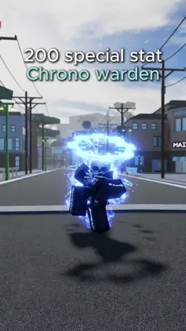 Extra long CHrono warden timestop #roblox #robloxgame #chronowarden #aut #auniversaltime #jjba #timestop #ts #lucksui #Jojosbizarreadventure