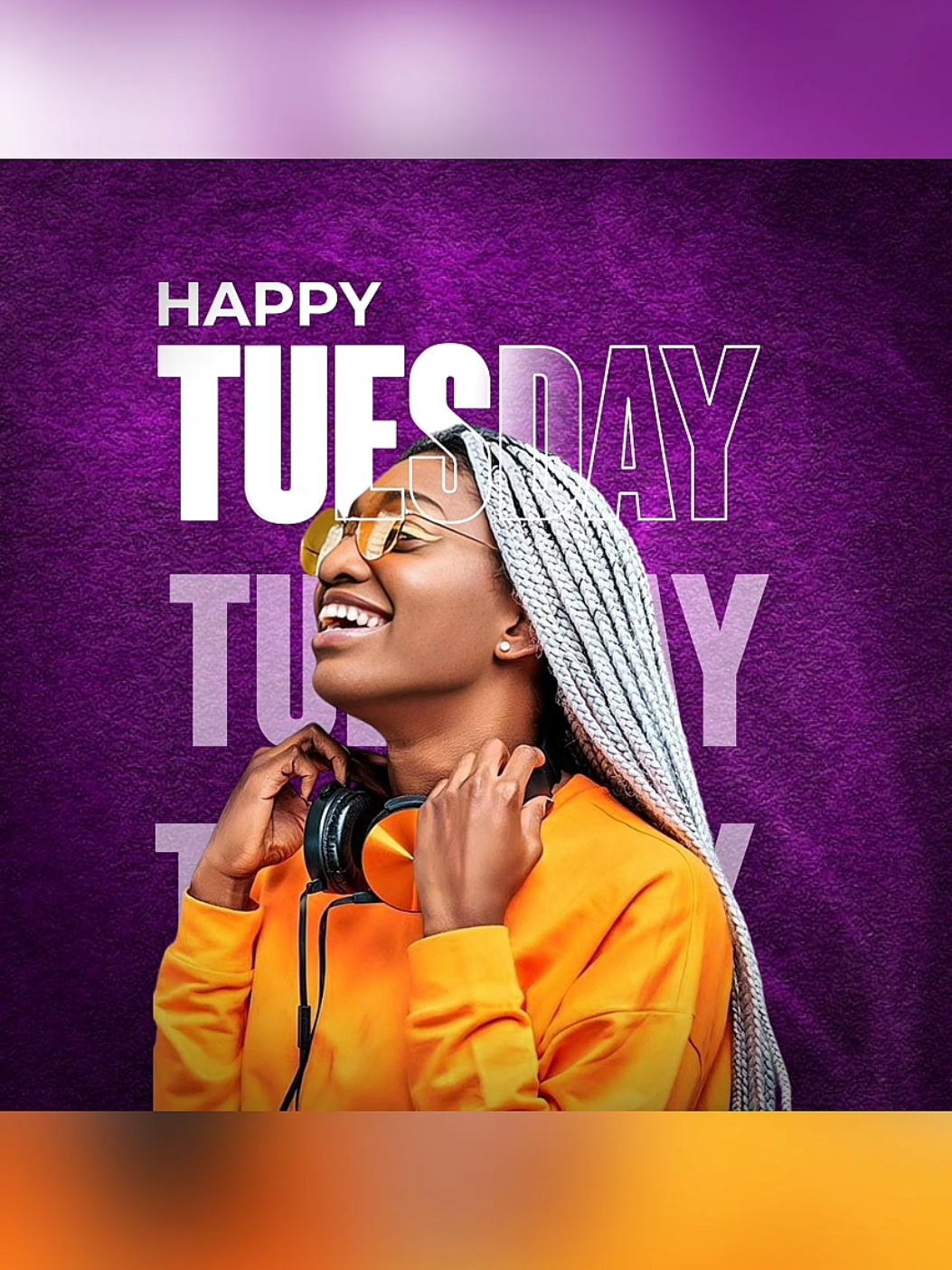 Happy Tuesday Flyer sur Pixellab  #lolographix07 #flyer #LearnOnTikTok #tutoriel #fyp #graphic_design 